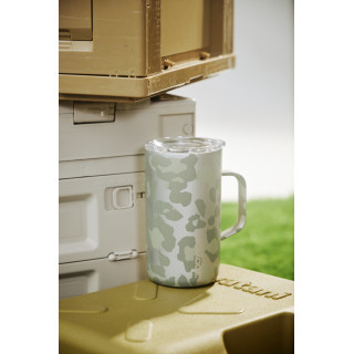 CORKCICLE 三層真空咖啡杯 650ML-灰豹紋 