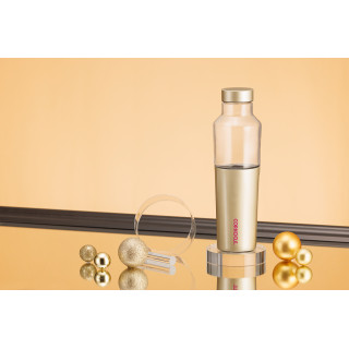 CORKCICLE 玻璃易口瓶 600ML-香檳金