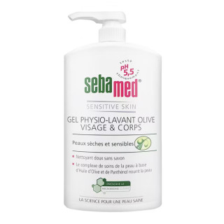SEBAMED PH5.5 橄欖潔膚露 1000ml #壓頭版