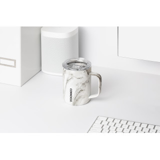 CORKCICLE 三層真空咖啡杯 475ml-大理石紋